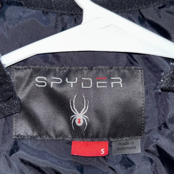 Spyder camo spider print snow bibs pants youth kids boys 5 - Picture 8 of 9